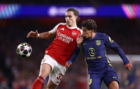 Atlético de Madrid no pudo ante Arsenal (0-1): video, mejores jugadas y resumen por la Champions League