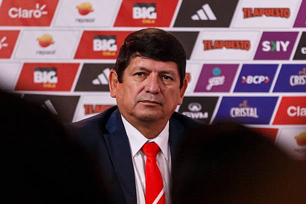 Agustín Lozano es el Presidente de la Federación Peruana de Fútbol. (Foto: Getty Images)