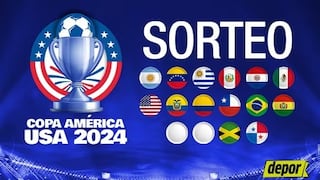 Sorteo de Copa América 2024: grupos, partidos y calendarios del certamen