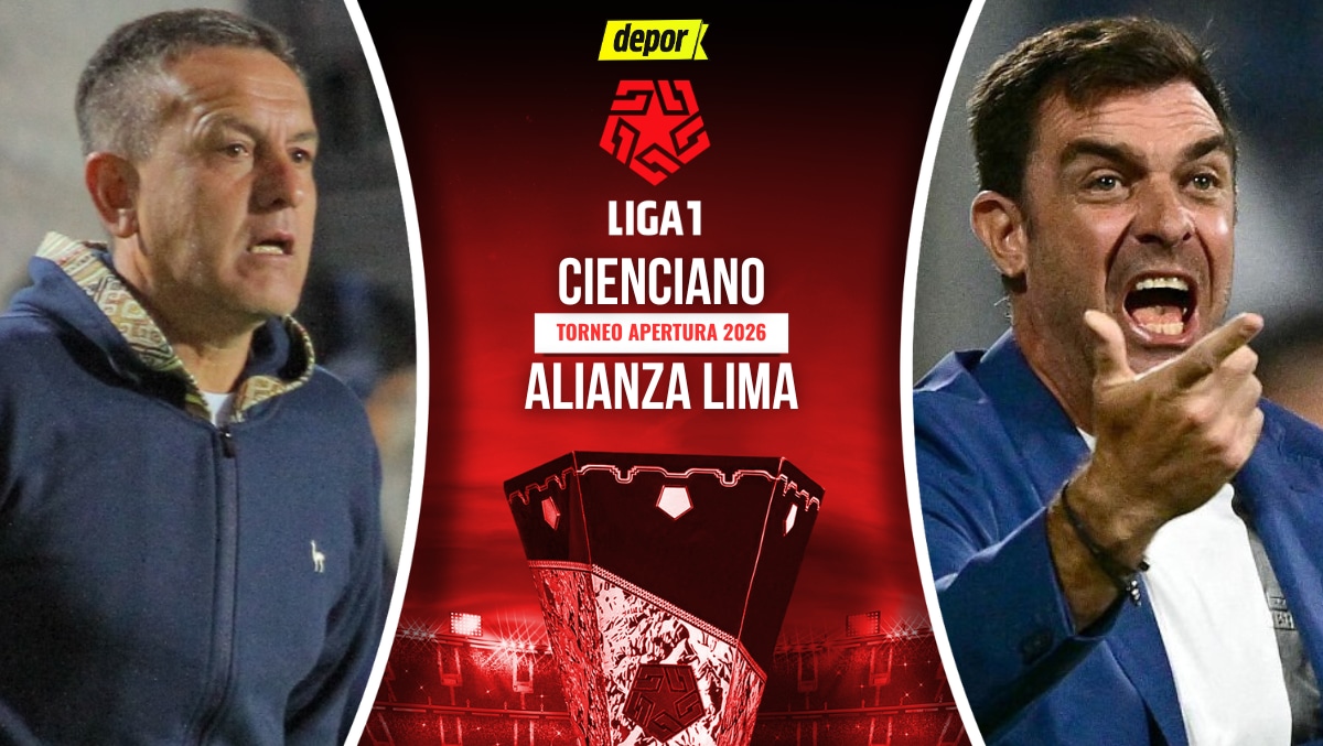 Alianza Lima vs. Cienciano se enfrentan por la jornada 15 del Torneo Apertura de la Liga 1 2026. (Diseño: Depor)
