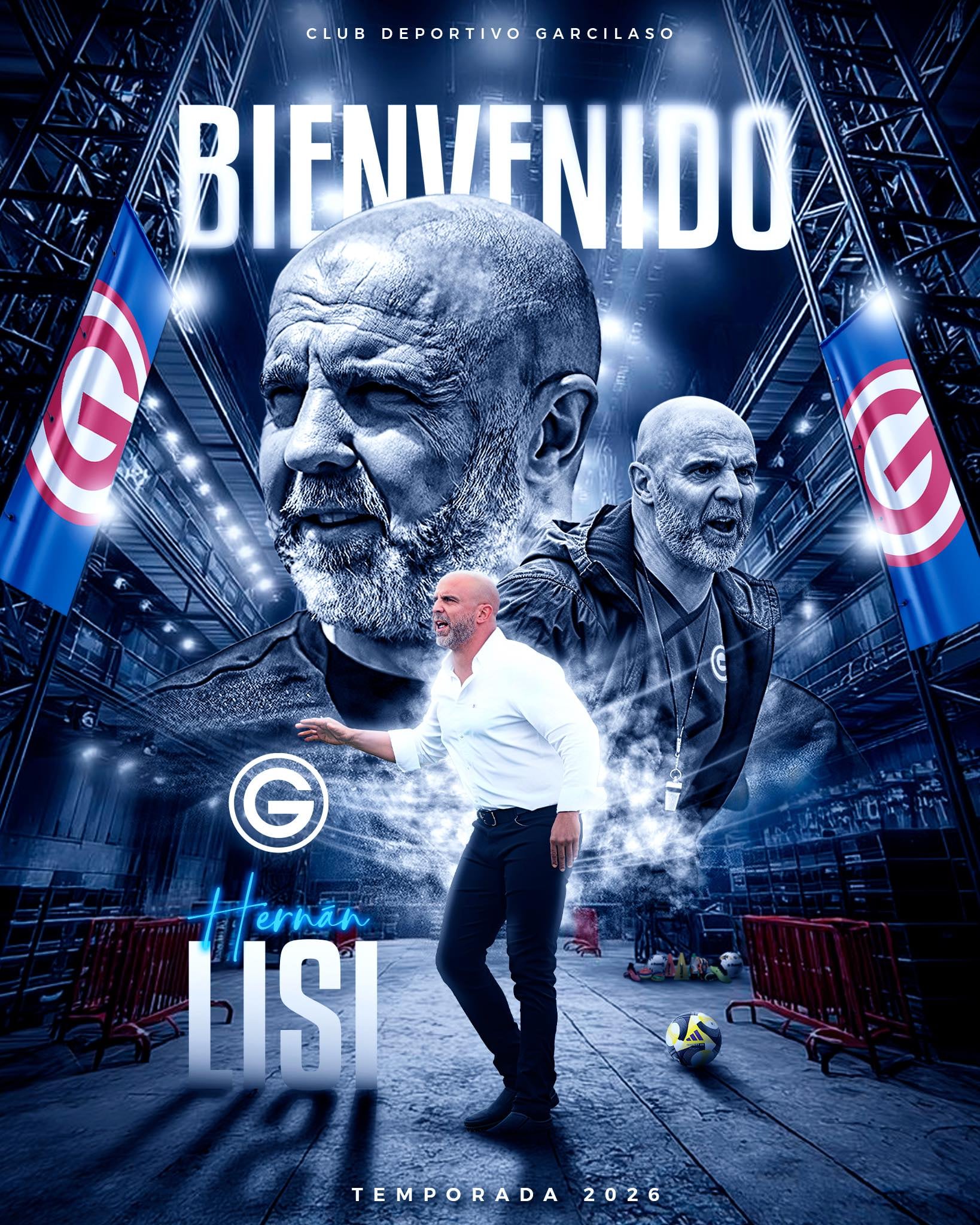 Hernán Lisi fue confirmado como nuevo DT de Deportivo Garcilaso. (Foto: Deportivo Garcilaso)