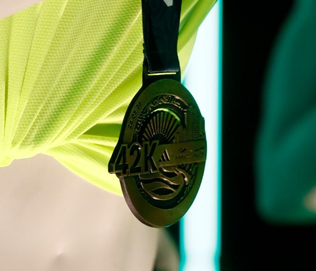 Así será la medalla que se entegraá a los ganadores de la competencia.