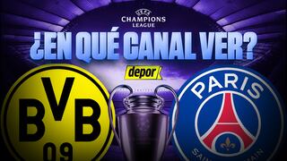 En qué canales TV ver PSG vs. Dortmund por Champions League