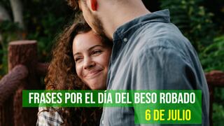 10 frases encantadoras para celebrar el Día Internacional del Beso Robado el 6 de julio