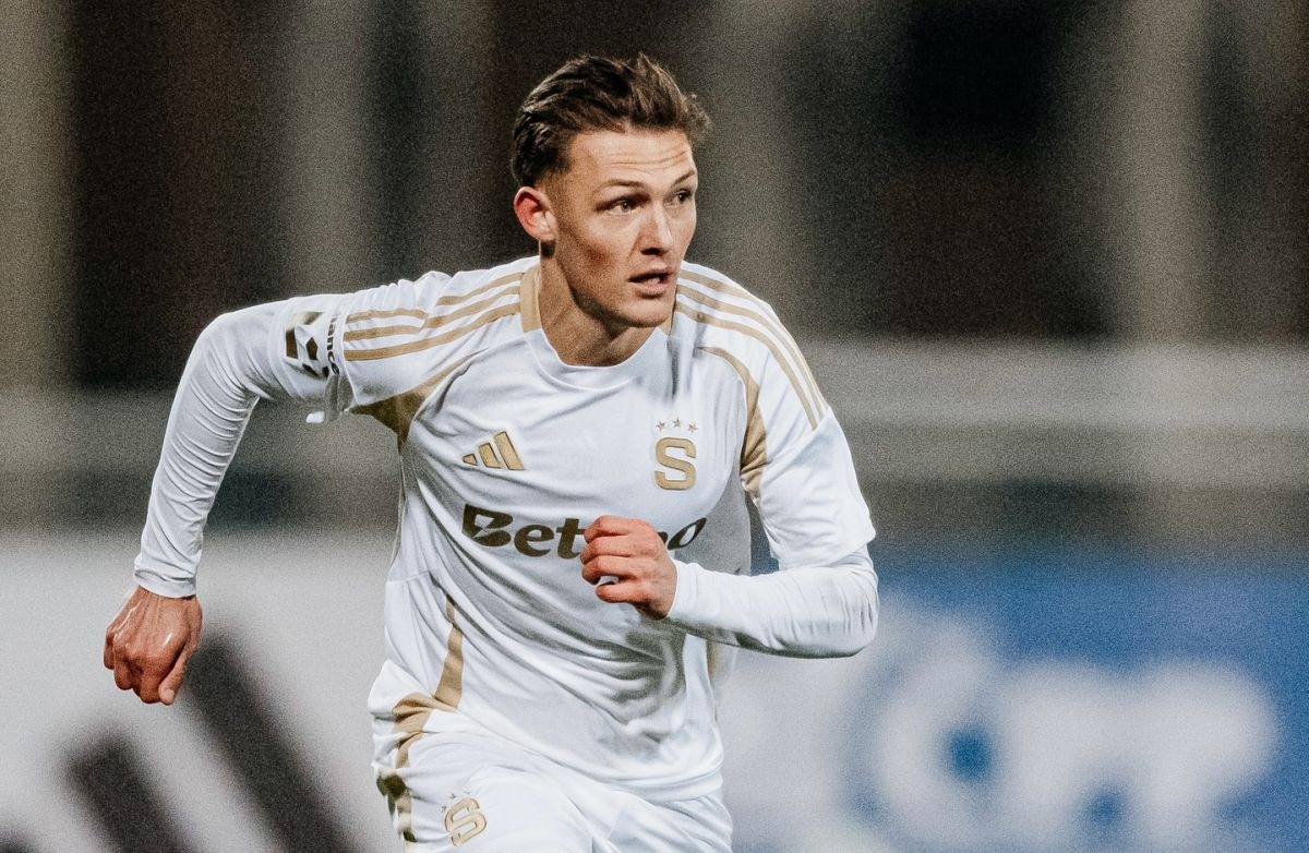 Oliver Sonne dio su primera asistencia en el Sparta Praga. (Foto: Sparta Praga)