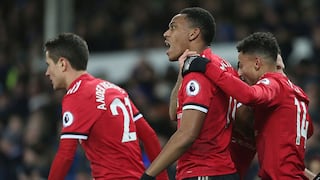 Vuelven a estar en carrera: Manchester United venció 2-0 a Everton por la fecha 22 de la Premier League