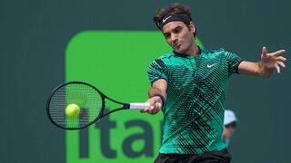 Federer venció sufriendo a Bautista y se metió a 'cuartos' del Masters 1000 de Miami