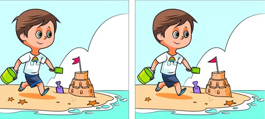 ¡Presten atención! Identifica las 7 diferencias en 9 segundos y supera este reto visual (Foto: Depor)