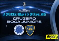 En qué canal de TV ver Cruzeiro vs. Boca por Copa Sudamericana