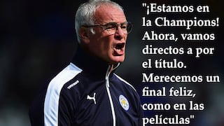 Leicester City campeón: 10 frases del DT Claudio Ranieri durante la campaña