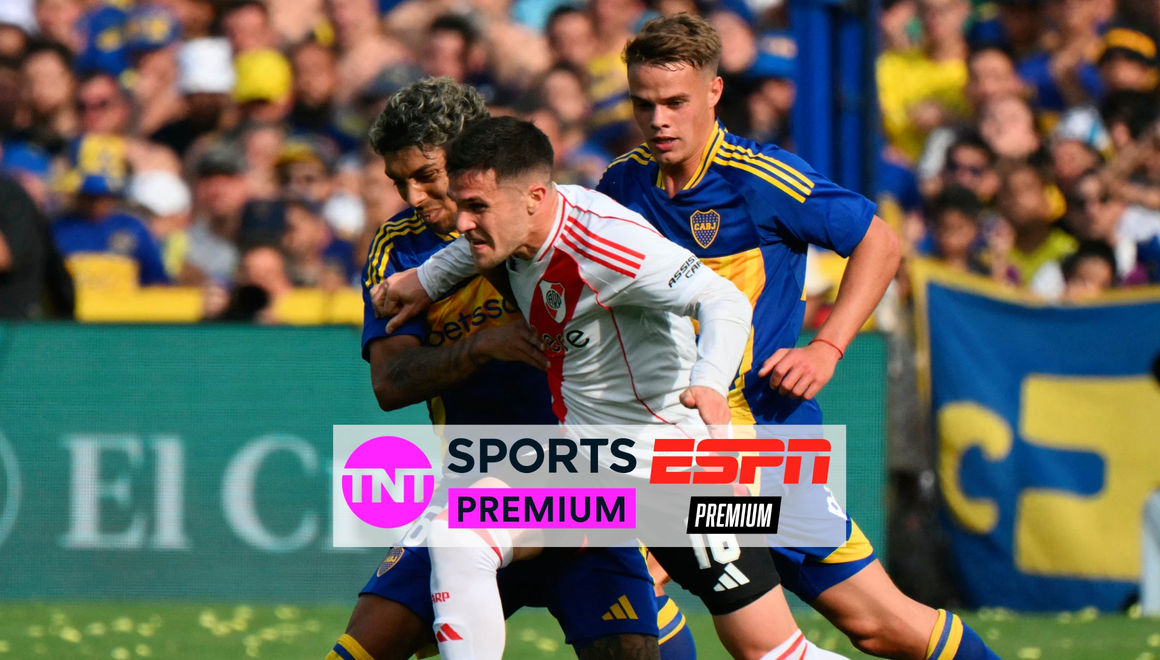 Transmisión oficial vía TNT Sports Go y ESPN Premium para ver el superclásico Boca Juniors vs. River Plate este domingo 27 de abril por la fecha 15 del Torneo Apertura de la Liga Profesional 2025 (Foto: ALEJANDRO PAGNI / AFP)