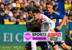TNT Sports y ESPN Premium televisaron el superclásico Boca vs. River (27/04/2025)