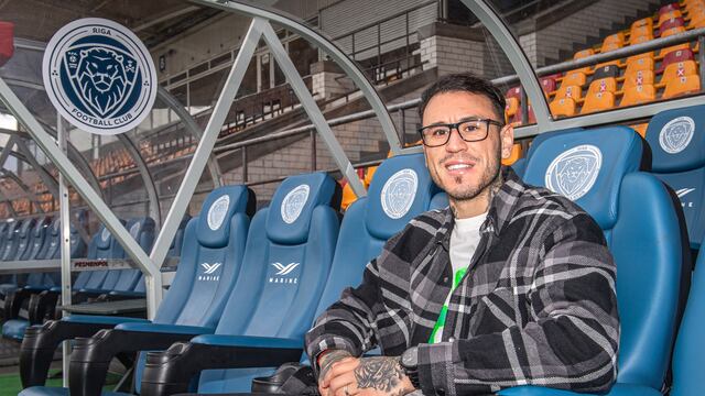 Un nuevo reto inicia: Gustavo Dulanto fue presentado como jugador del Riga FC de Letonia