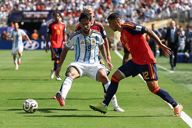 Argentina vs. España. (Foto: Getty Images)