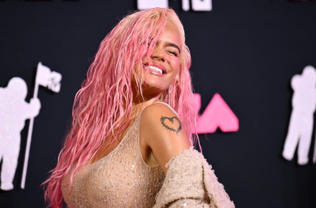 Karol G regresará a México, como parte de la gira ‘Mañana será bonito Latinoamérica Tour’ (Foto: ANGELA WEISS / AFP)