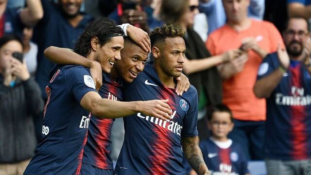 En la vuelta de Cavani: PSG le ganó 3-1 al Angers por la tercera fecha de la Ligue 1 2018