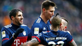 Con James Rodríguez, Bayern Munich venció 1-0 al Eintrach Frankfurt por la fecha 15 de la Bundesliga