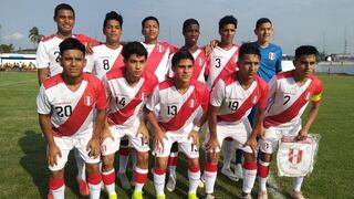 Selección Peruana Sub 17 disputará dos amistosos internacionales contra Ecuador