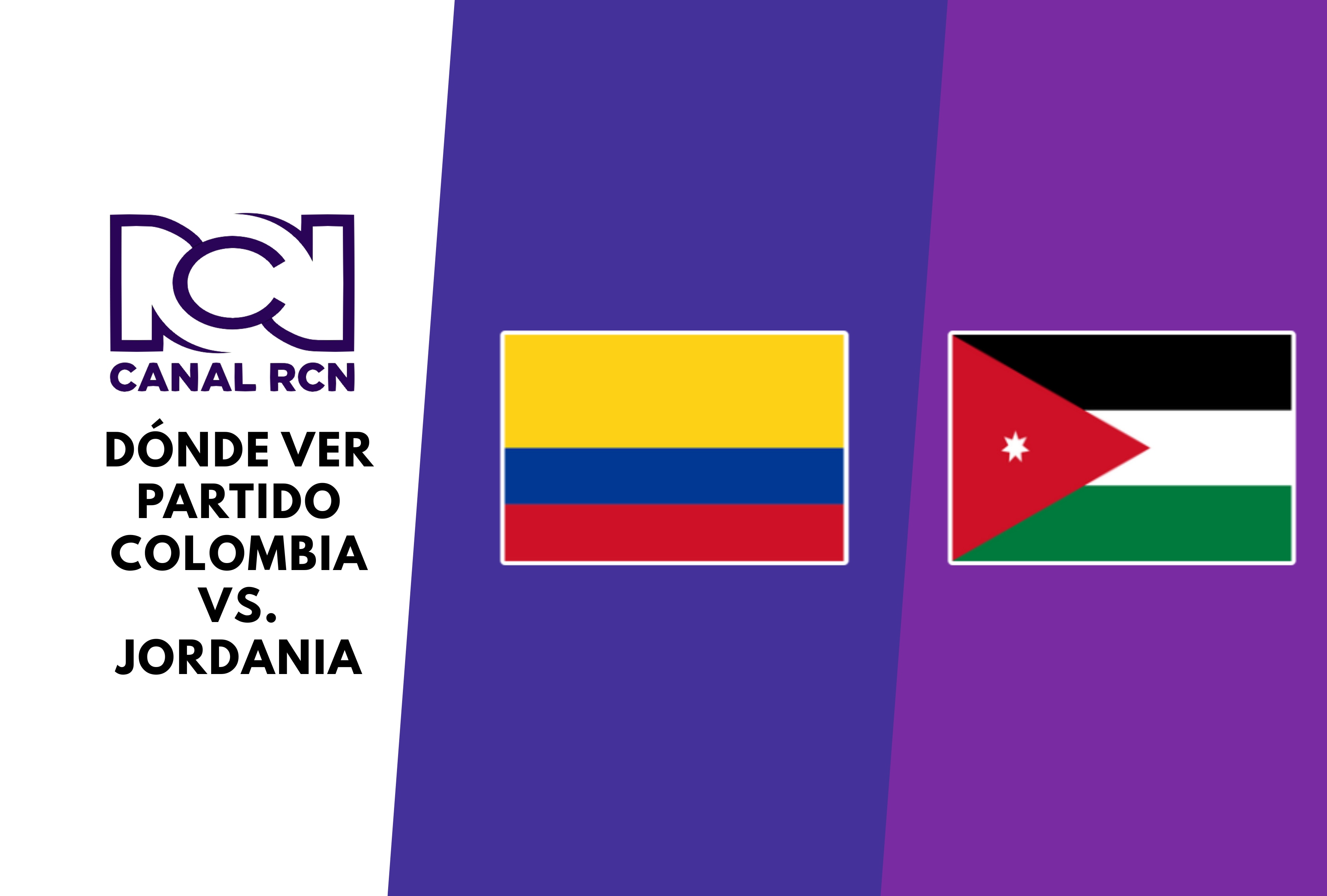 La Selección Colombia se enfrentará en un partido amistoso ante Jordania. Descubra dónde ver la transmisión en vivo gratis a través de la señal de Canal RCN en televisión abierta y en los principales portales de fútbol online hoy. | Crédito: fifa.com / Composición Depor