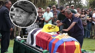 Hugo Sotil pudo cumplir su último deseo: fue enterrado con las banderas de Perú, Alianza Lima y Barcelona