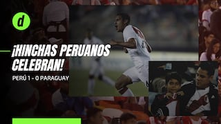 Perú 1 - 0 Paraguay: la reacción de los hinchas tras ganar en el Estadio Monumental