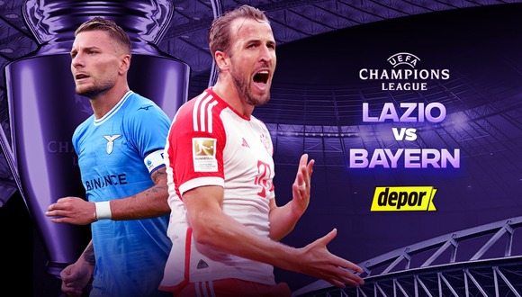 Lazio y Bayern Munich se ven las caras por la Champions League, octavos de final.
