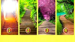 El test visual de los caminos: elige uno para que te conozcas mejor