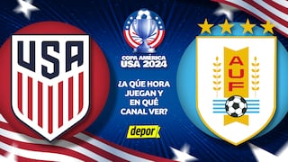 Canales de TV y a qué hora juegan Estados Unidos vs Uruguay 