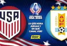 Canales de TV y horarios de Estados Unidos vs Uruguay por fecha 3 de Copa América