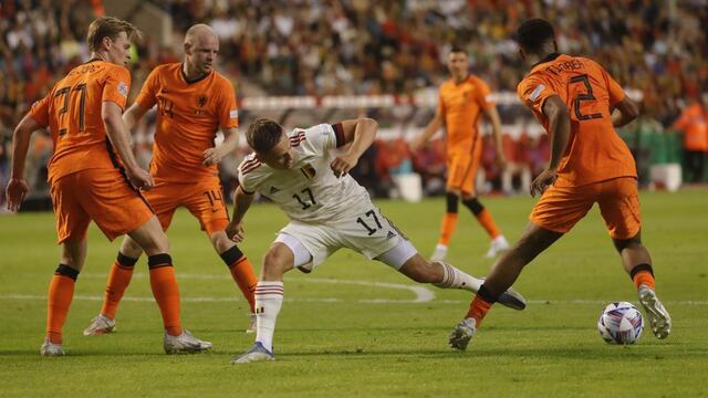 Imparables: Países Bajos venció 4-1 a Bélgica, por la Jornada 1 de la UEFA Nations League