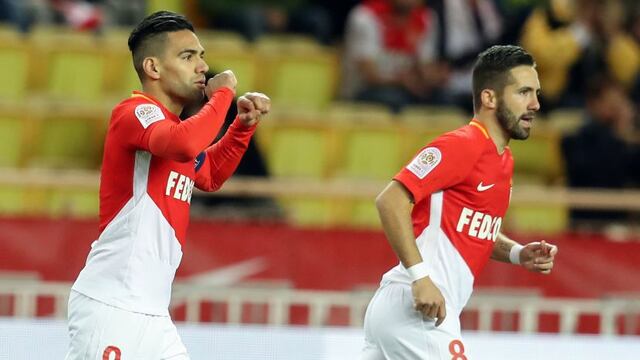 Con gol de Radamel Falcao: AS Mónaco le ganó 1-0 al Angers por la Ligue 1 de Francia