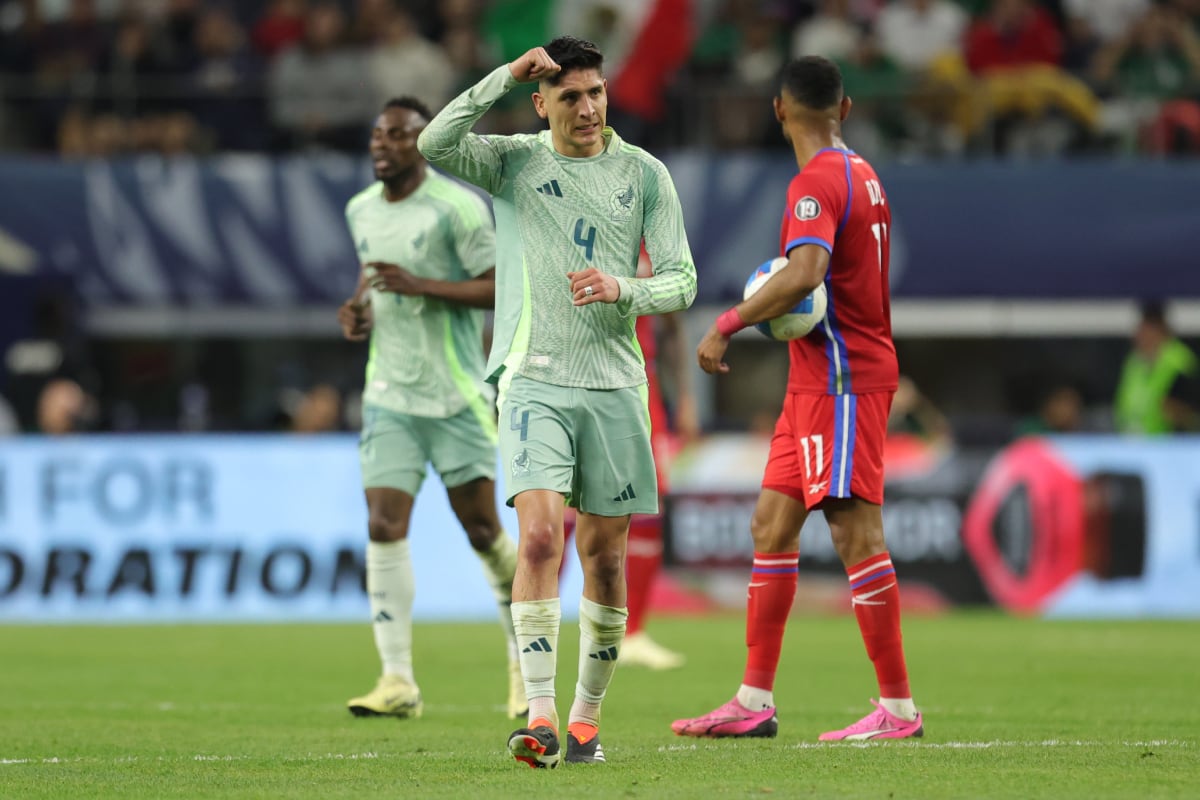 México vs. Panamá chocaron en la semifinal de la Concacaf Nations League 2024 (Foto: EFE)