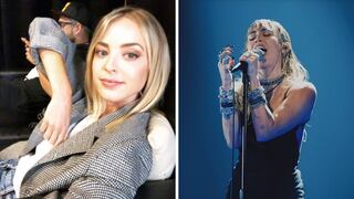 Miley Cyrus y Kaitlynn Carter se muestran cariñosas en los MTV VMAs 2019 | VIDEO