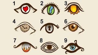 Para que tu manera de ser quede expuesta, tienes que seleccionar un ojo