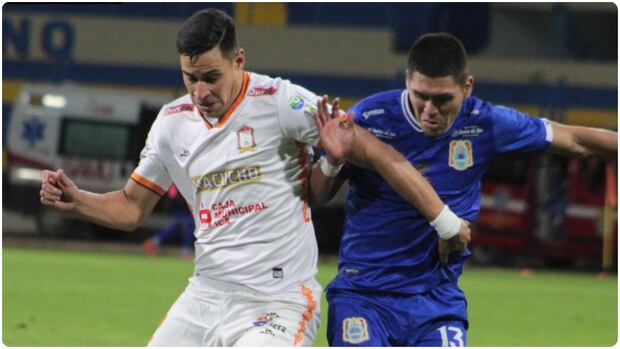 Binacional empató por 1-1 con Ayacucho FC, en la pasada fecha 7 del Torneo Apertura 2025. (Foto: Liga 1)