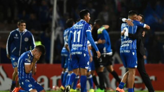 Hizo historia: Godoy Cruz clasificó a octavos de final de la Copa Libertadores tras empatar 1-1 con Libertad