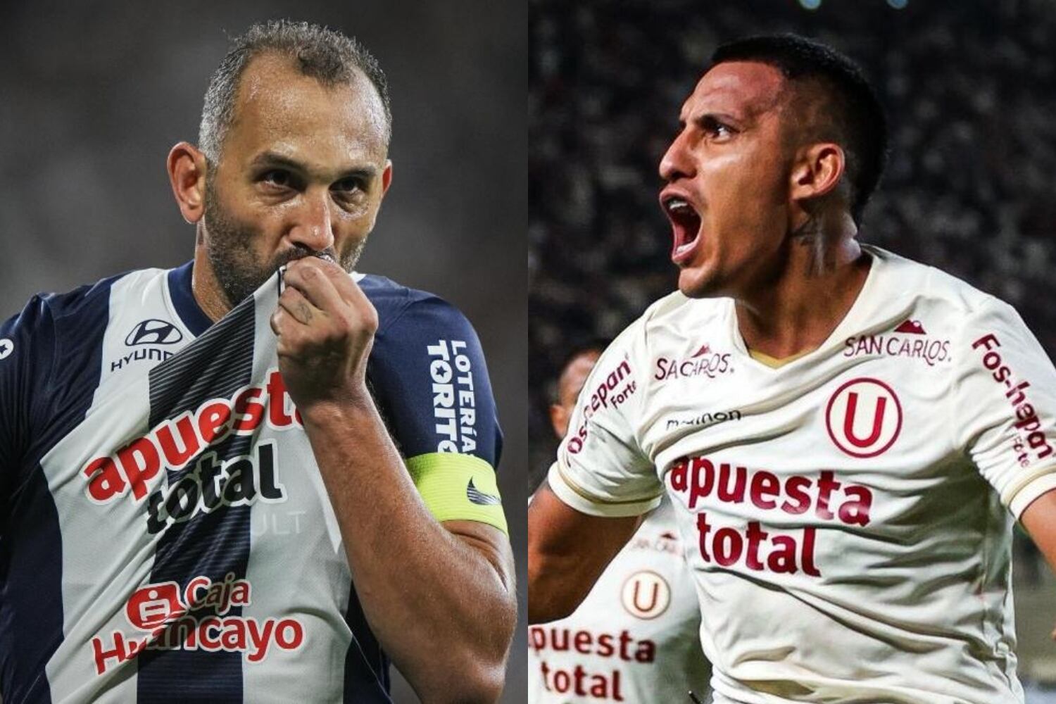 Hernán Barcos y Alex Valera son los goleadores de Alianza y Universitario, respectivamente. (Foto: GEC)