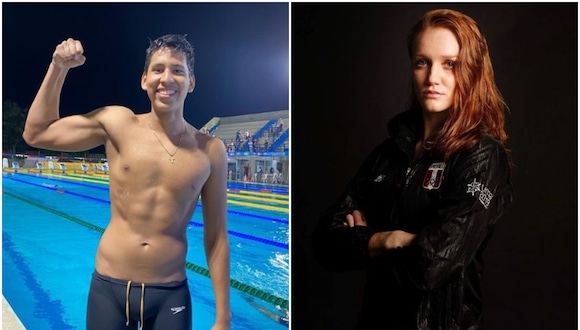 Por la cuota de universalidad: nadadores Joaquín Vargas y McKenna DeBever confirmados para París 2024. (Instagram)