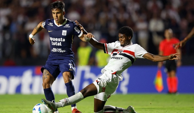 Sao Paulo 2-2 Alianza Lima. (Foto: AFP)