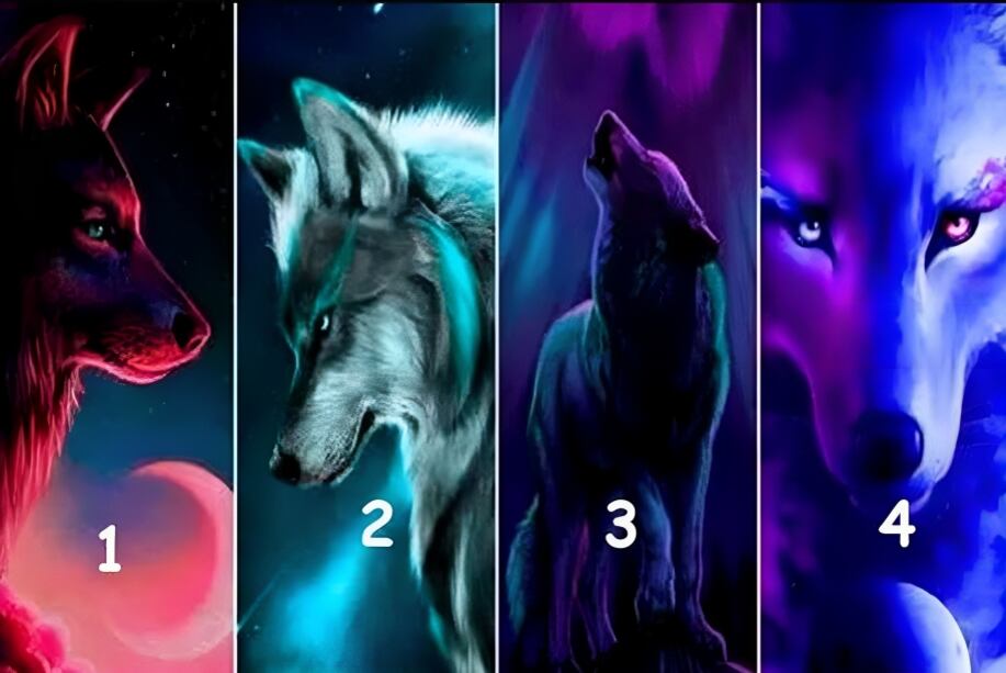 El lobo que elijas primero determinará si eres una persona sombría o romántica (Foto: GenialGuru).