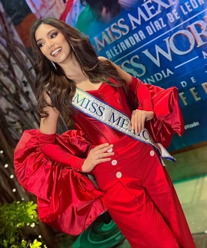 Alejandra Díaz de León Soler representó a Potosí en Miss México (Foto: alejandra_diaz.de.leon / Instagram)