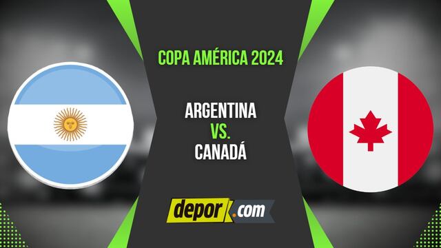 Cuándo juega Argentina contra Canadá: fecha, horarios y canales TV por Copa América