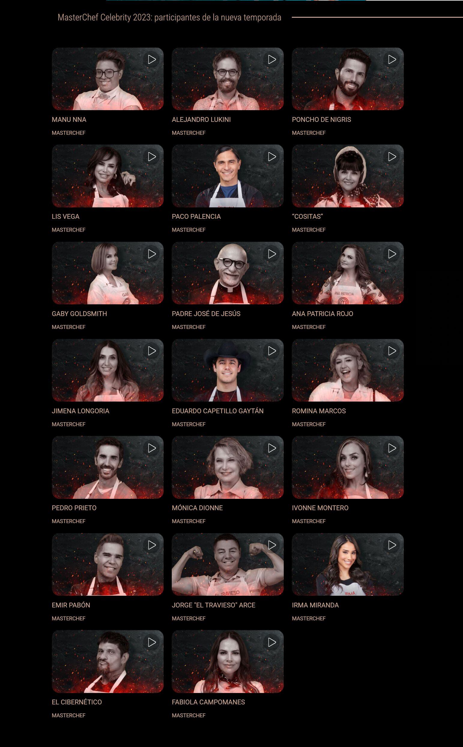 De los 20 participantes que comenzaron en el reality, solo 3 llegaron a la gran final: Irma Miranda, Eduardo Capetillo Gaytán y Paco Palencia. | Crédito: TV Azteca