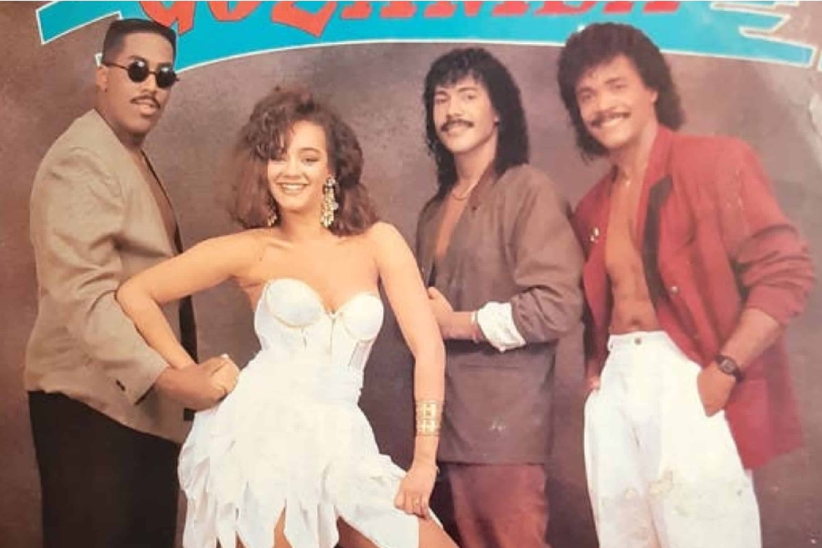 Además de "Las chicas del can", la cantante fue parte de "Gozamba", la banda de merengue creada por Kinito Méndez (Foto: Gozamba)