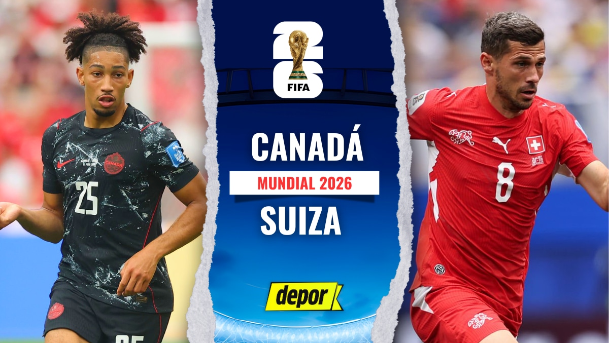 Canadá vs. Suiza por la fecha 3 de la Fase de Grupos. (Foto: Composición Depor)