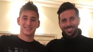 Claudio Pizarroy su apoyo al hijo de Mauro Cantoro para que entrene con Werder Bremen
