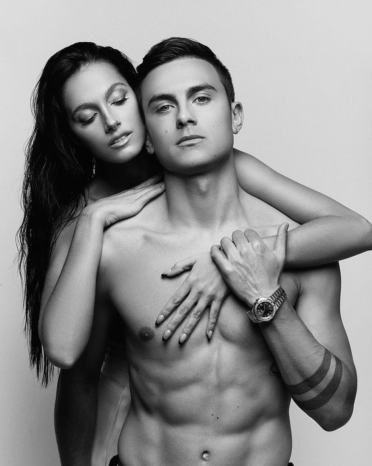 La pareja Oriana Sabatini y Paulo Dybala (Foto: Nicolás Gerardín / Instagram)