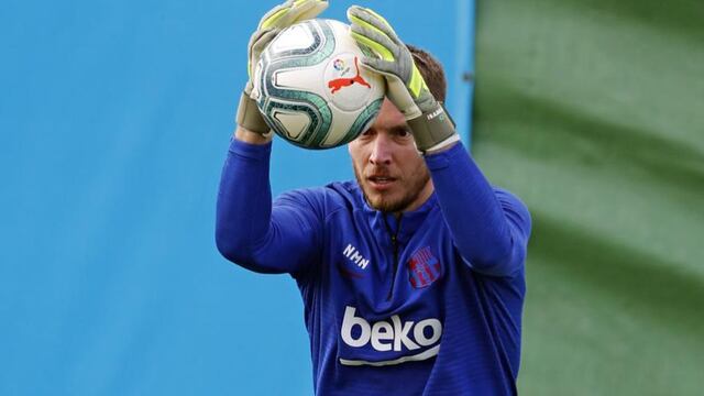 Con Ter Stegen lesionado: Neto apunta al Barcelona-Espanyol como titular por primera vez en LaLiga