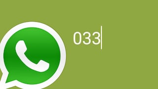 WhatsApp: cuál es el significado del código “033″ que publican en los estados