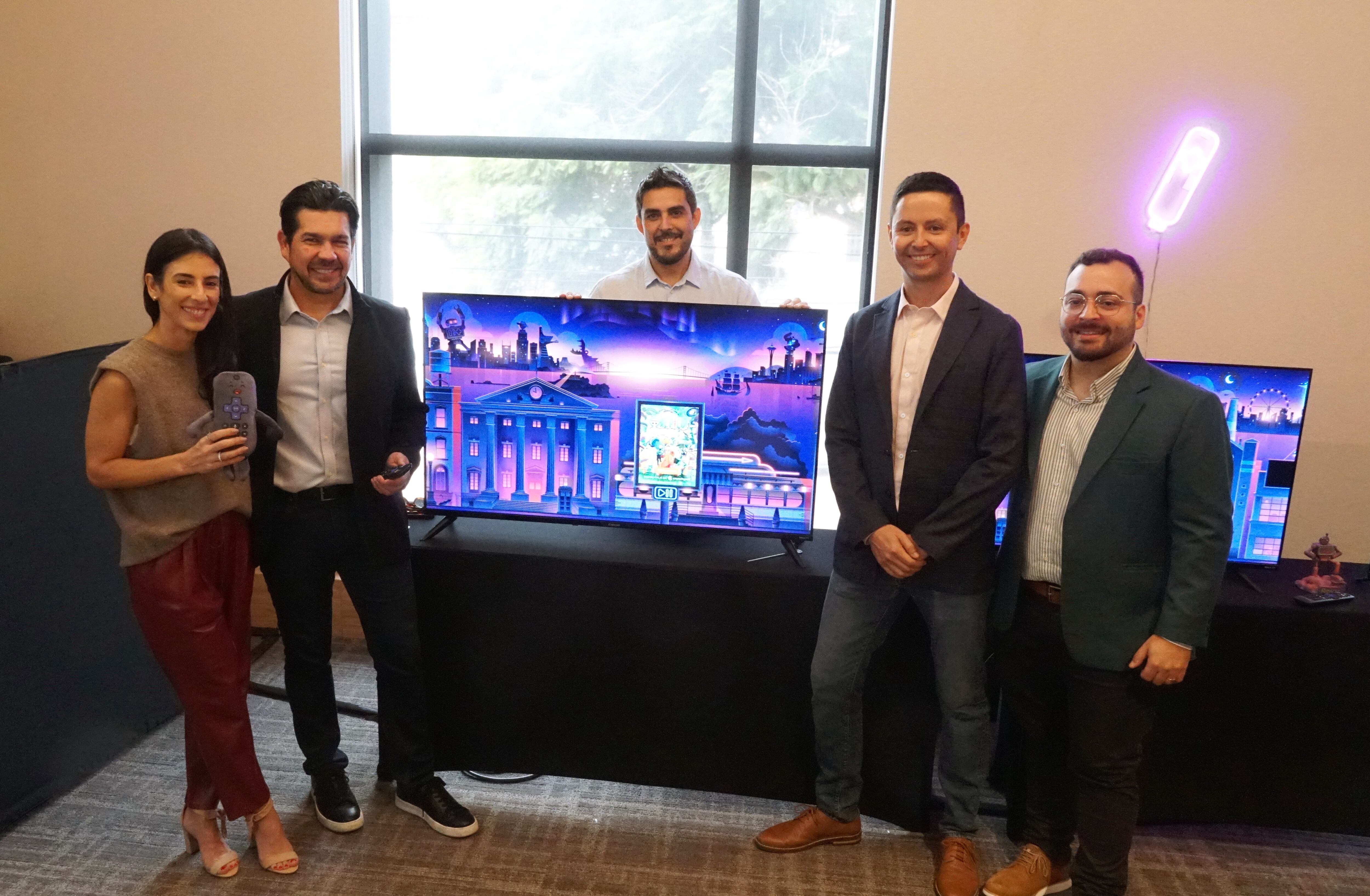 Presentación de televisores en Perú (Foto: Roku(